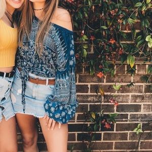 Cute free people top